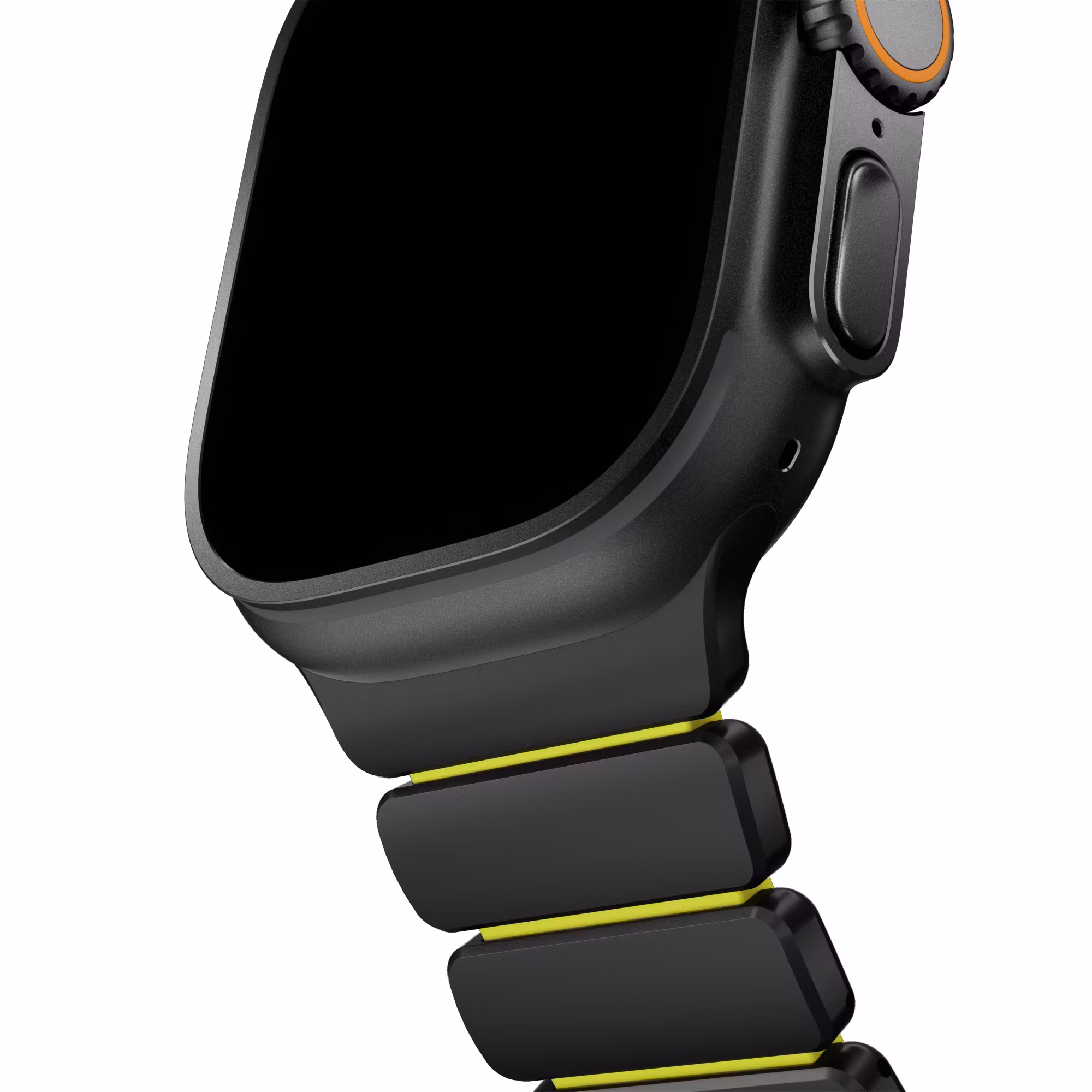 Black / Volt - Stratos Band • Apple Watch Armband