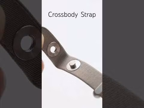 Black - Crossbody Strap • Axelrem