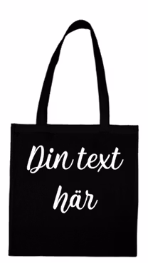 Tygkasse med din valfria text