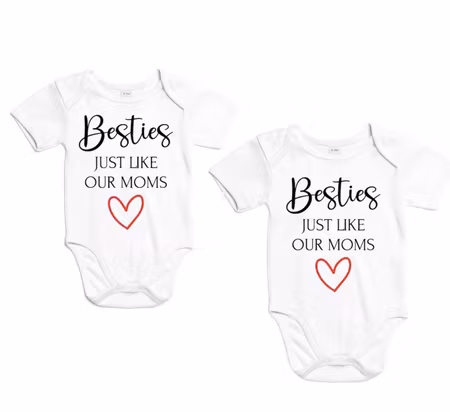 Besties, just like our moms ♡