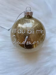 Vill du bli min gudmor/gudfar?