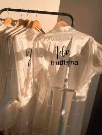 Morgonrock med ditt namn