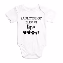 Så plötsligt blev vi fyra