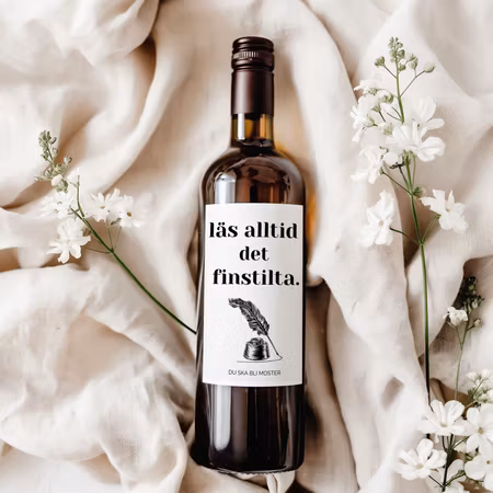 Läs alltid det finstilta - Du ska bli moster