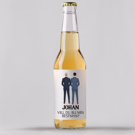 Vill du bli min bestman?