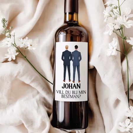 Vill du bli min bestman?