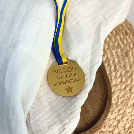 Medalj - Jag har slutat förskolan