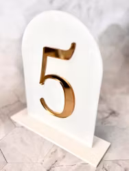Bordsnummer - Akryl ”3D”