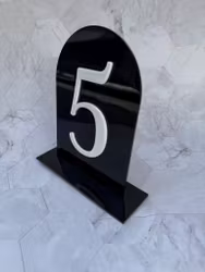 Bordsnummer - Akryl ”3D”