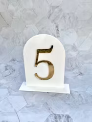 Bordsnummer - Akryl ”3D”