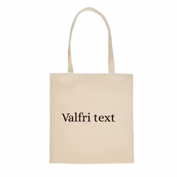 Tygkasse - valfri text