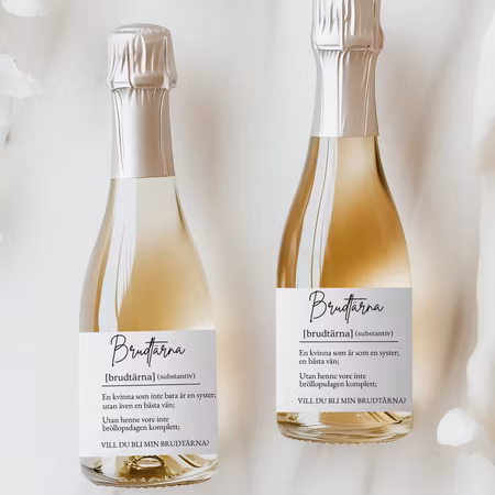 Vill du bli min brudtärna?