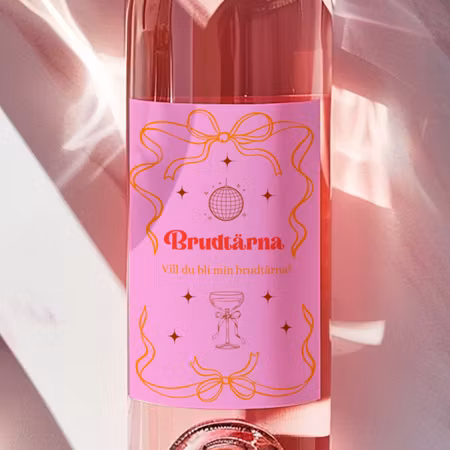 Vill du bli min brudtärna?