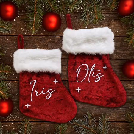 Julstrumpa mini, 20 cm