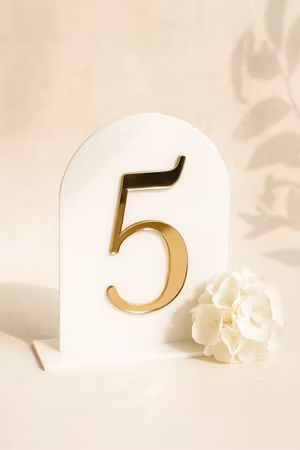 Bordsnummer - Akryl ”3D”