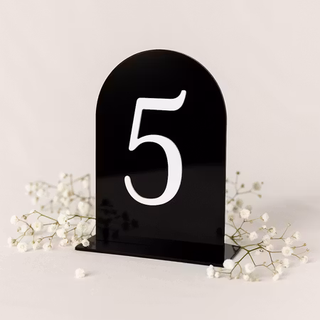 Bordsnummer - Akryl ”3D”