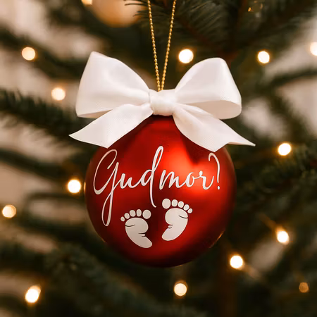 Julgranskula - gudmor / gudfar