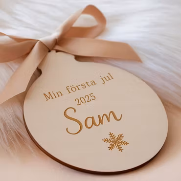 Julgranshänge - Min första jul