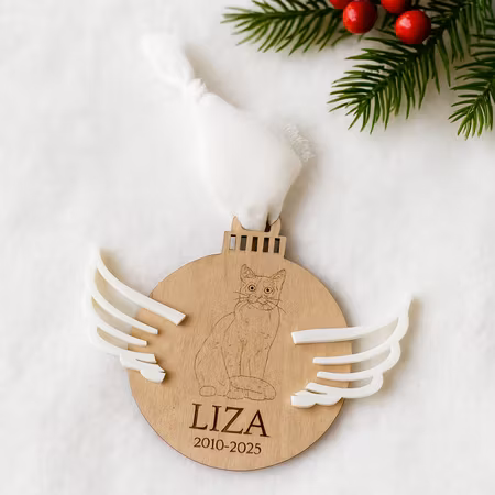 Julhänge - Husdjur med bild