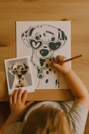 Din hund som seriefigur