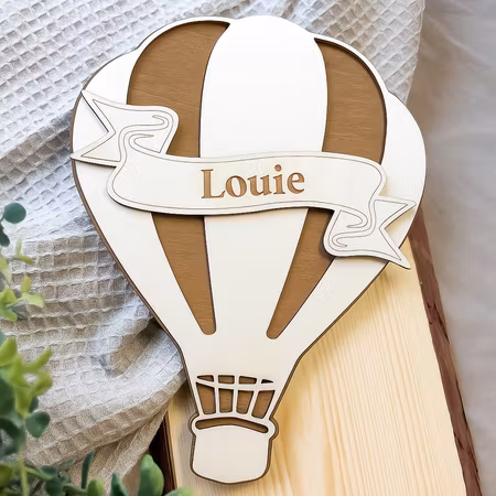 Luftballong med namn