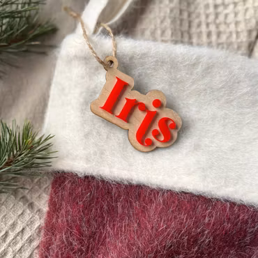 Namn till julstrumpa