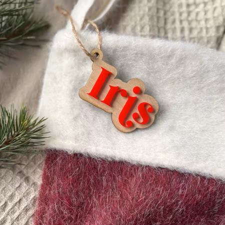 Namn till julstrumpa