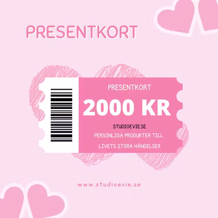Presentkort - 2000 kr