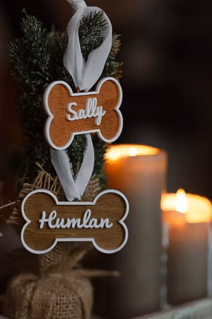 Julgranshänge - Hundben