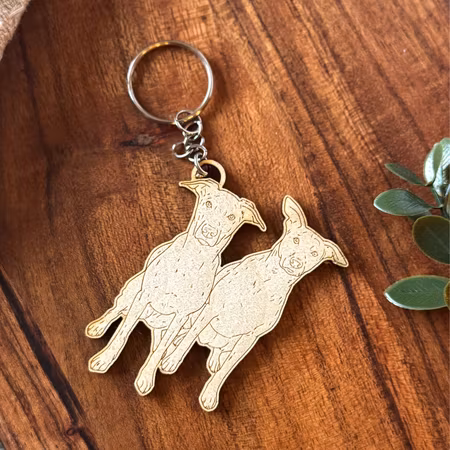 Nyckelring - Bild av ditt husdjur