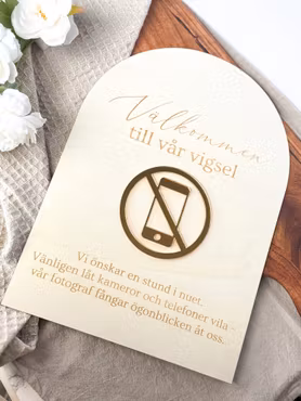 Mobilfri vigsel - Trä