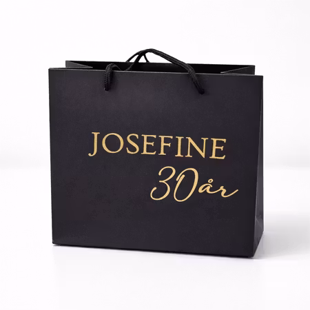 Presentpåse med valfri text