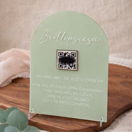 QR KOD - Bröllopsresa