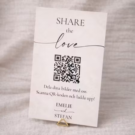 QR KOD - Dela bilder