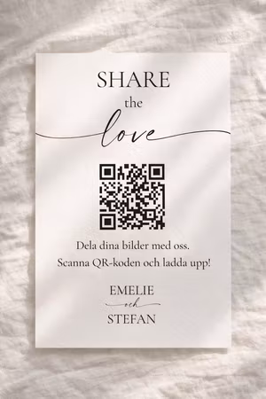 QR KOD - Dela bilder