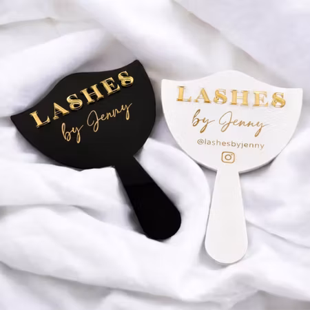 Lash & Brow Propspegel i Akryl – Sociala medier