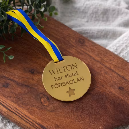 Medalj - Jag har slutat förskolan