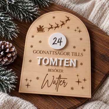 X Godnattsagor tills tomten kommer
