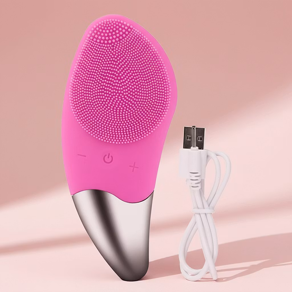 Värisevä kasvojenpuhdistin