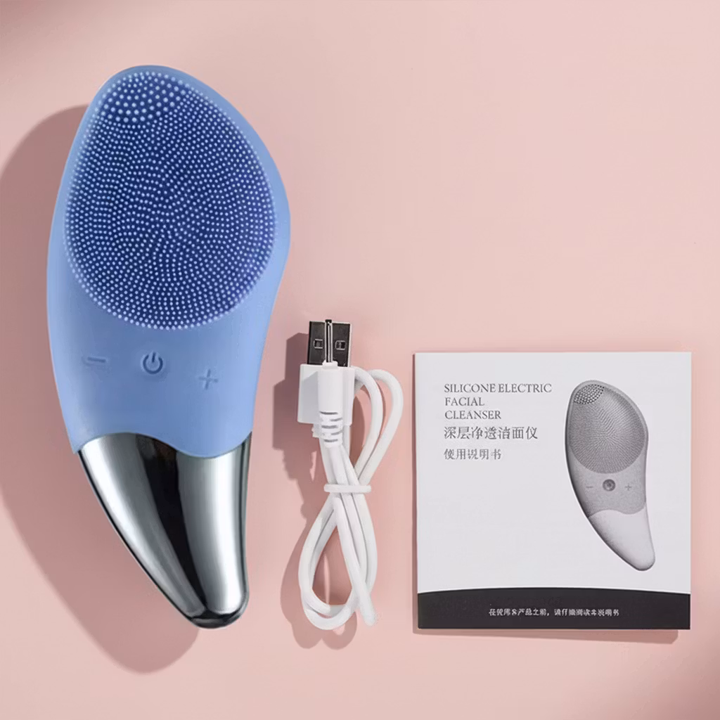 Värisevä kasvojenpuhdistin