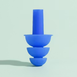 Muotoiltavat silikonikorvatulpat