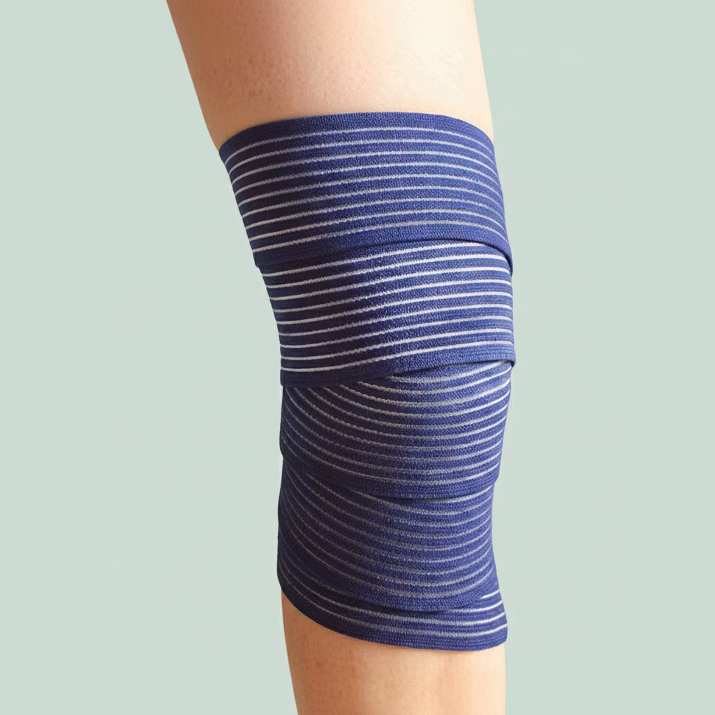 Tukeva ja lämmittävä polvituki