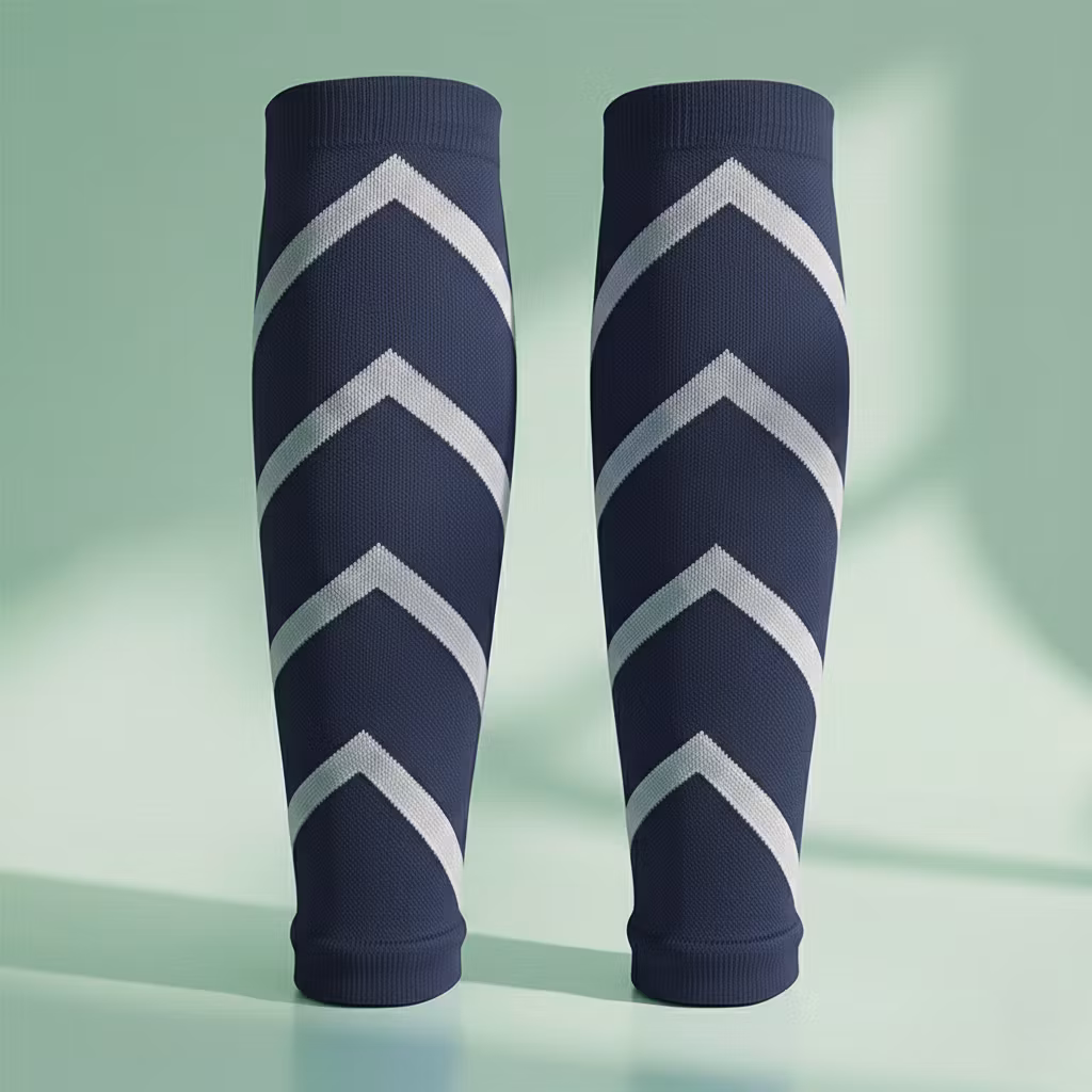 Kompressiotuet pohkeille (musta)