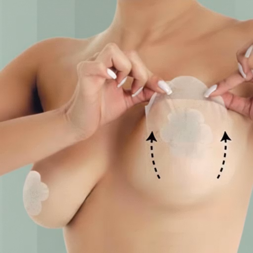 Näkymätön Rintateippi (5 paria)