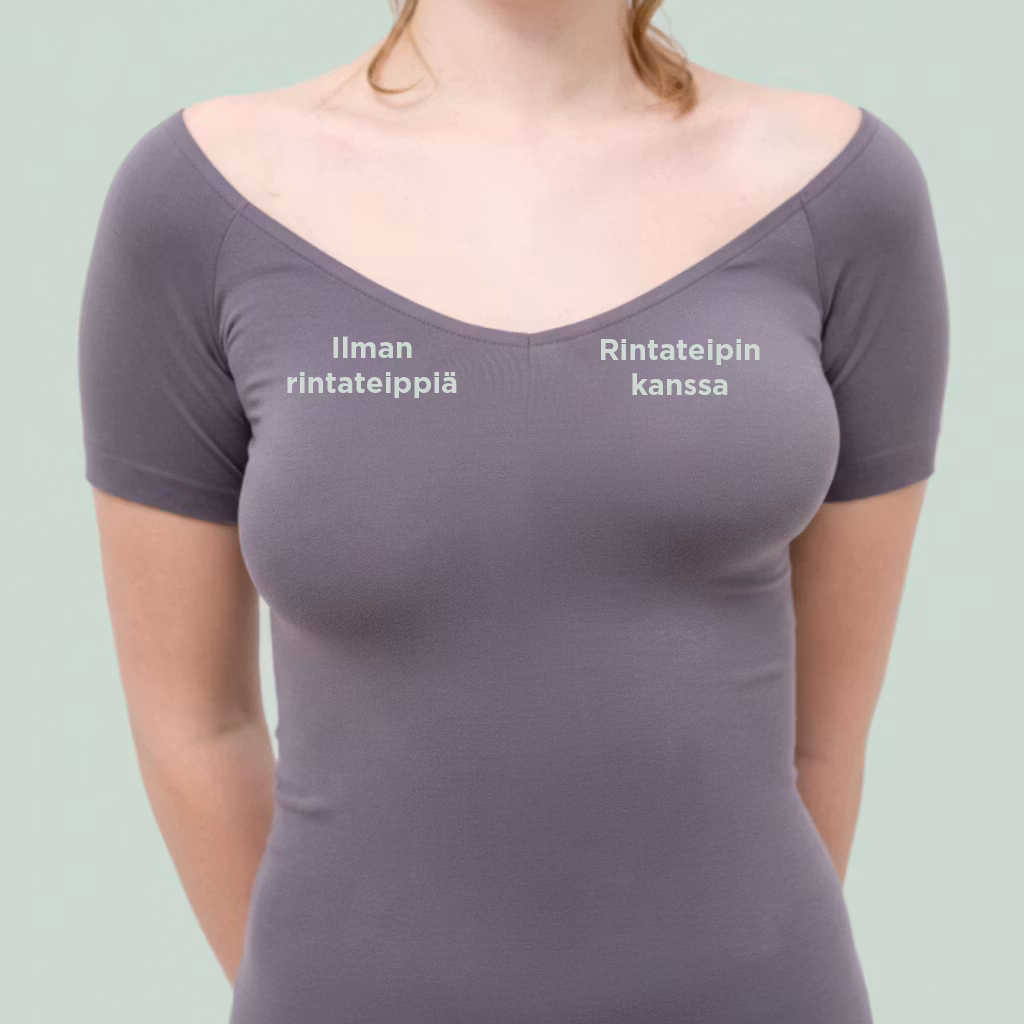 Näkymätön Rintateippi (5 paria)