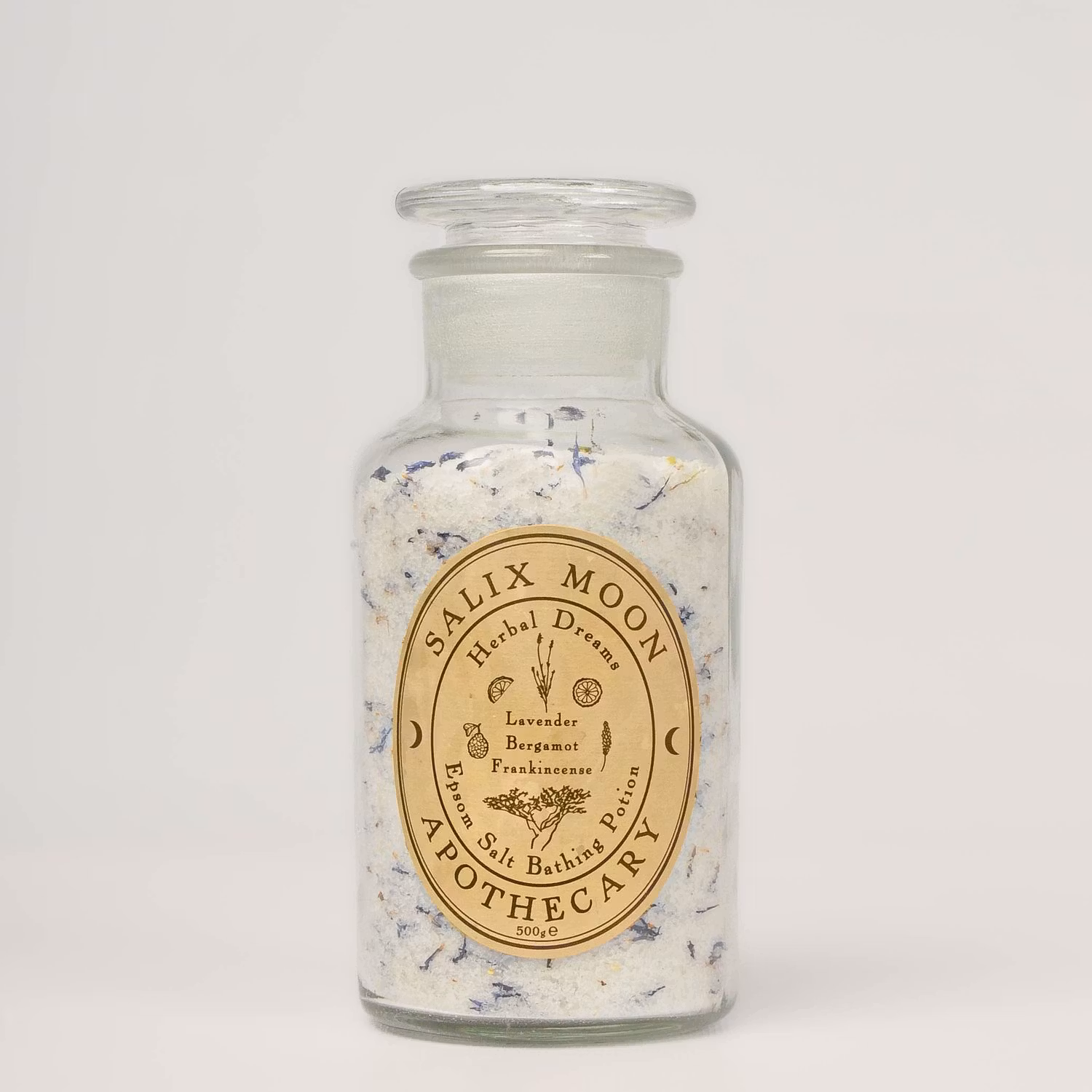 Salix Moon Herbal Badesalt 500g