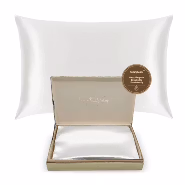Silk Sleek Pillowcase Hvit