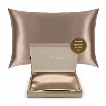 Silk Sleek Pillowcase Taupe