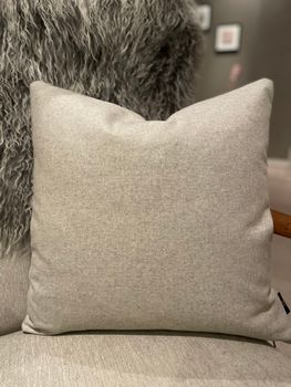 Putetrekk i ull | Ivory