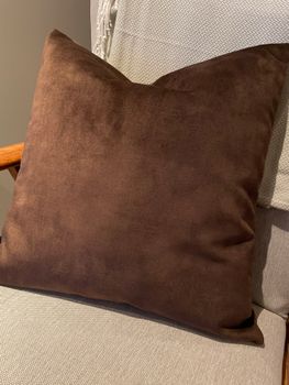 Putetrekk | Brun velour
